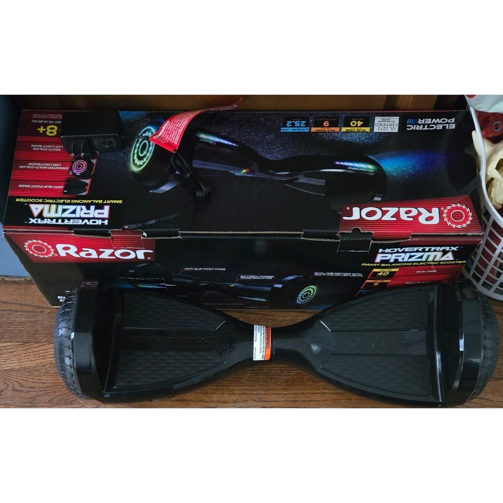 Razor Black Label Prizma Hovertrax - LED scooter 8+ UL2272 Certified